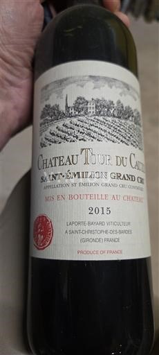 Bordeaux Saint-Émilion Grand Cru Grand Cru Château Tour du Cauze 2015