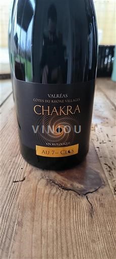 Valle del Rodano Non specificato Au 7e Clos Chakra 2021