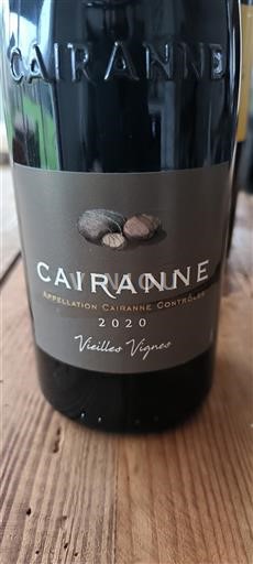 Thung lũng Rhône Cairanne Vieilles Vignes 2020