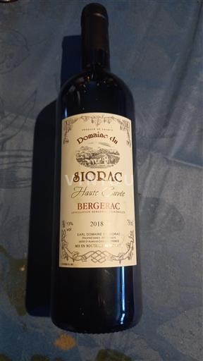 Sydvestfrankrig Bergerac Domaine Siorac Haute 2018