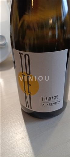 Champagne A. Leconte Totem Icke årgångsbetecknad