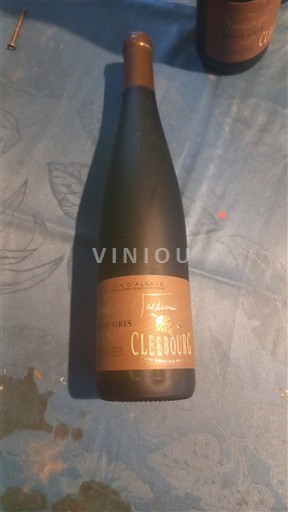 Alsace Cleebourg Vendanges Tardives Icke årgångsbetecknad