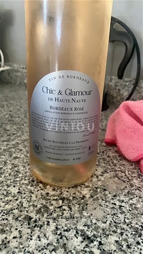 Bordeaux Bordeaux hồng De Haute Nauve Chic & Glamour Không niên vụ