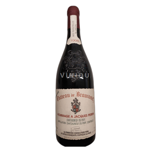 Vallée du Rhône Châteauneuf-du-pape Château de Beaucastel Hommage à Jacques Perrin 1998