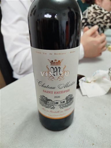Bordeaux Saint-Estèphe Château Martille 2020