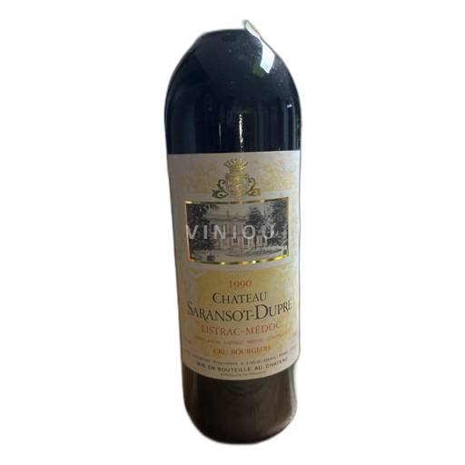 Bordeaux Listrac-Médoc Château Saransot-Dupré 1990