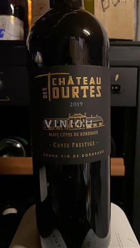 Bordeaux Blaye-Côtes-de-Bordeaux Château S Tourtes Prestige 2019