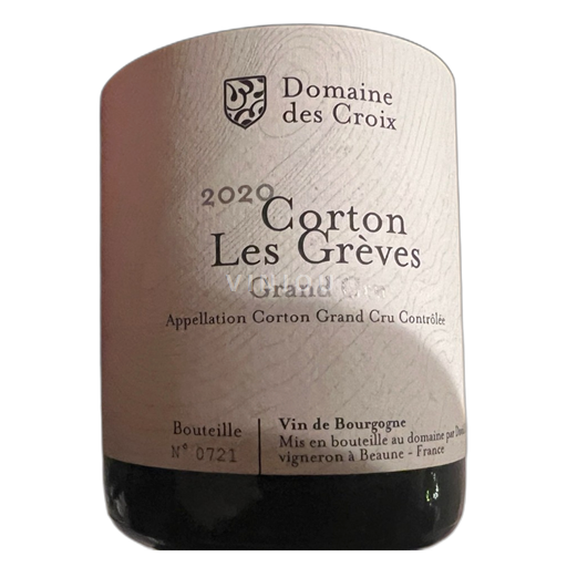 Bourgondië Corton Grand Cru Domaine S Croix Corton Les Grèves 2020