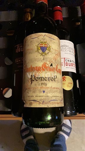 Bordéus Pomerol Château Croix du Casse 1976