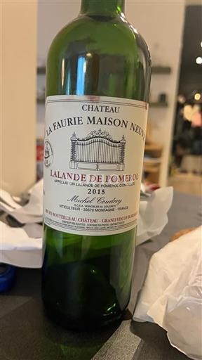 Bordo Lalande-de-Pomerol Château La Faurie Maison Neuve 2015