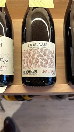 Thung lũng sông Loire Côte-roannaise Domaine Pluchot Gamay St. Romain Không niên vụ