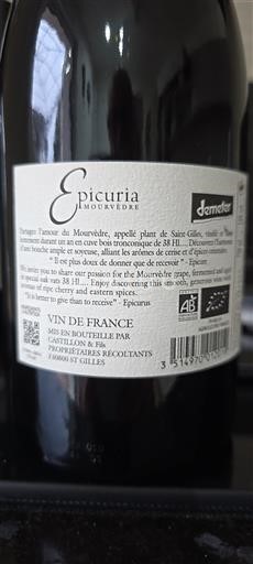 Languedoc Unspecified Castillon & Fils Epicuria Mourvèdre 2023