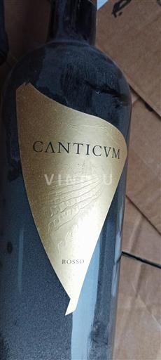 Puglia Không được chỉ định Canticvm Rosso 2014