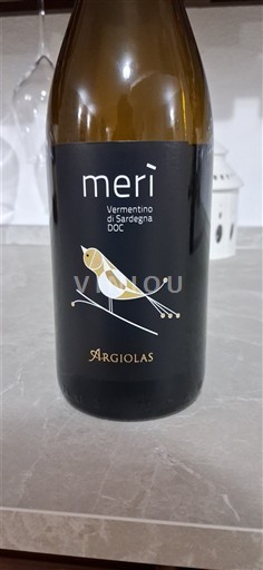Cerdeña Vermentino de Cerdeña Argiolas Merì 2023