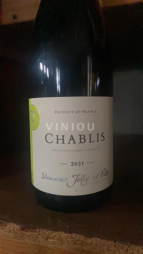 Bourgondië Chablis Domaine Jolly et Fils 2021