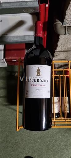 Viner Rouge sec Château Tour Rozier 2020 Frankrike Bordeaux Fronsac AOC