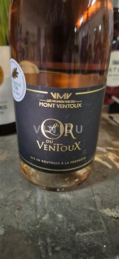 Valle del Ródano Ventoux Les Vignerons du Mont Ventoux L'Or du Ventoux 2024