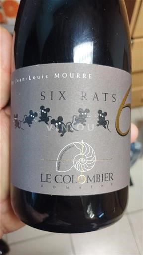 Thung lũng Rhône Côtes-du-rhône Domaine Le Colombier Six Rats Không niên vụ