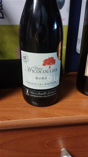 Thung lũng Rhône Grignan-les-adhémar Domaine Vieux Micocoulier Réserve Không niên vụ