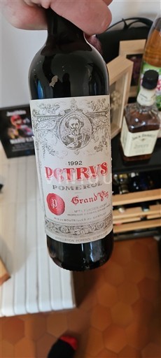 Bordeaux Pomerol Petrus 1992