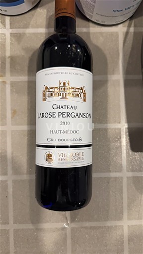 Bordeaux Haut-Médoc Château Larose Perganson 2010