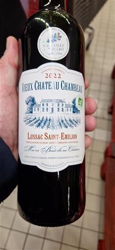 Bordeaux Lussac-saint-émilion Château Vieux Château Chambeau 2022