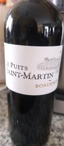Bordeaux Le Puits Saint-Martin Không niên vụ
