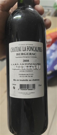 Jihozápad Bergerac Château La Foncalpre 2008