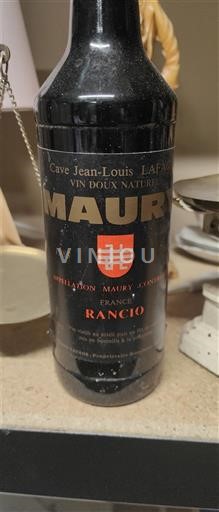 Roussillon Maury Cave Jean-Louis Lafage Rancio 1985