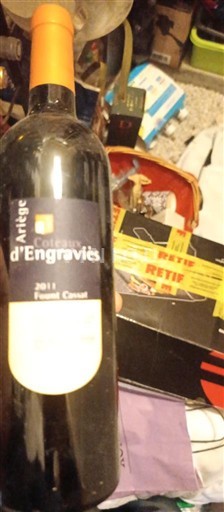 Tây Nam Ariège Coteaux d'Engraviès Fusil Canot 2011