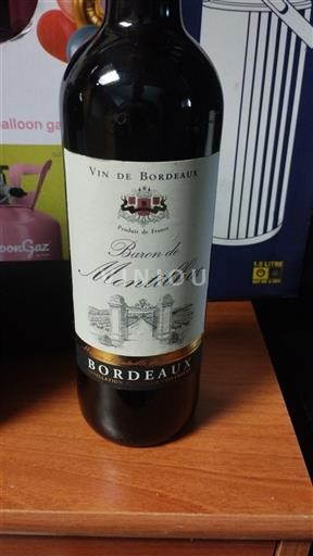 Bordeaux Baron de Montilhac Không niên vụ