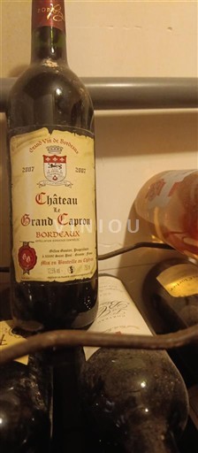 Bordeaux Château Le Grand Capron 2007
