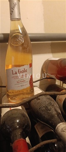 Vin Blanc sec La fiole 2019 France Vallée du Rhône Côtes-du-rhône AOC