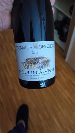 Beaujolais Moulin-à-vent Domaine S Chers 2018