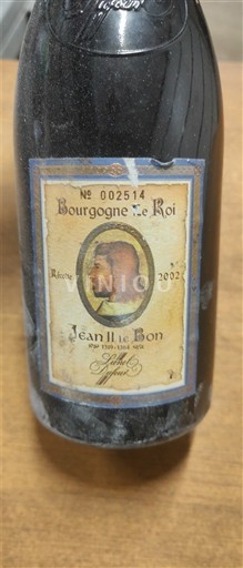 Bourgogne Le Roi Jean II le Bon 2002