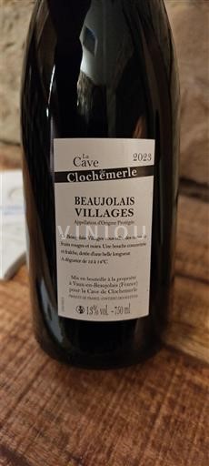 Beaujolais Beaujolais Villages La Cave Clochemerle Ponosse 2023