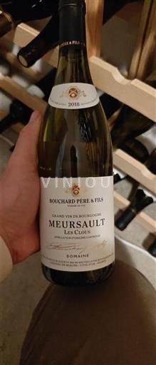 Bourgogne Meursault Bouchard Père & Fils Les Clous 2018