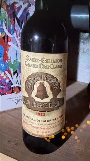 Bordeaux Saint-Émilion Grand Cru Grand Cru Château Angélus 1983