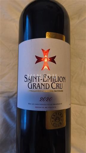 Burdeos Saint-Émilion Gran Cru St 2020