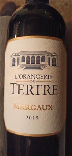 Bordeaux Margaux Château Tertre L'Orangerie du Tertre 2019