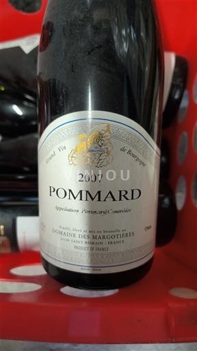 Bourgogne Pommard Domaine S Margottières 2007
