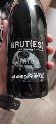 Viinit Rouge sec BRUT(ES) Marius Bielle 2022 Ranska Bordeaux Lalande-de-Pomerol AOC