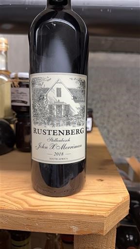 Kustområdet Stellenbosch Rustenberg John X Merriman 2018