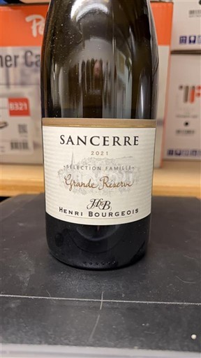 Thung lũng sông Loire Sancerre. Henri Bourgeois Grande Réserve 2021