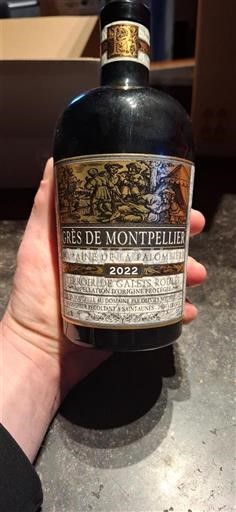 Languedoque Grés de Montpellier Domaine La palombière 2022