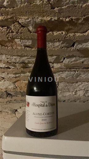 Bourgogne Aloxe-Corton Hôpital de Dijon Jean de Berbisey 2022