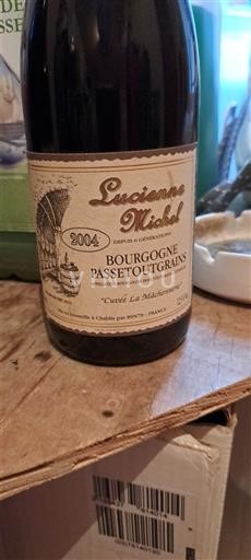 Borgogna Borgogna-passetoutgrain Lucienne Michel La Mémoire 2004