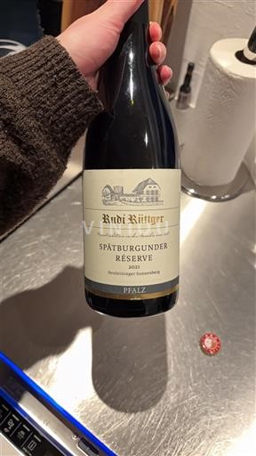 Pfalz Rudi Rüttger Spätburgunder Reserve 2021