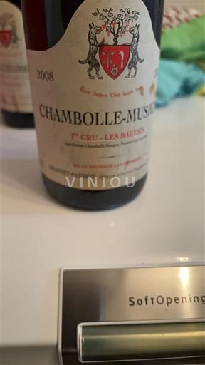 Burgundy Chambolle-Musigny Premier Cru Robert Sirugue 1er Cru Les Baudes 2008