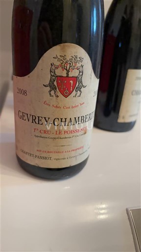 Bourgogne Gevrey-chambertin Premier Cru Gérard Pansiot 1er Cru - Le Poissenot 2008